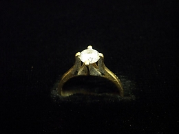 Златен дамски пръстен, 2.33гр. ,Карнобат