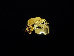 Златен дамски пръстен, 2.33гр. ,Бургас