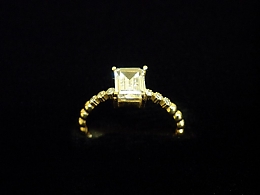 Златен дамски пръстен, 1.47гр. ,Бургас
