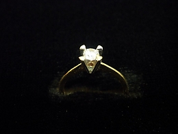 Златен дамски пръстен, 1.65гр. ,Ямбол