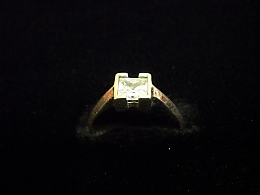 Златен дамски пръстен, 2.25гр. ,Бургас