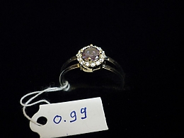 Златен дамски пръстен, 0.99гр. ,Сливен