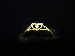 Златен дамски пръстен, 0.93гр. ,Бургас