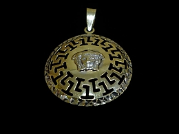 Златен медальон, 2.58гр. ,Нова Загора