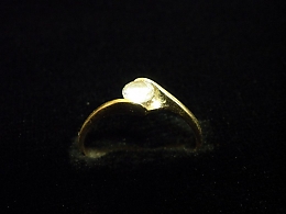 Златен дамски пръстен, 1.68гр. ,Ямбол