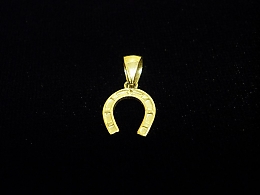 Златен медальон, 0.73гр. ,Бургас
