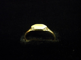 Златен дамски пръстен, 0.92гр. ,Бургас
