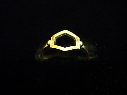 Златен дамски пръстен, 1.45гр. ,Ямбол