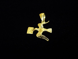 Златен медальон, 1.67гр. ,Бургас