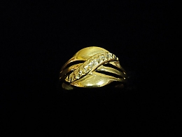 Златен дамски пръстен, 2.04гр. ,Бургас