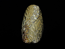 Златен дамски пръстен, 3.76гр. ,Карнобат