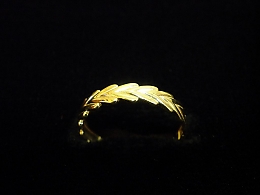 Златен дамски пръстен, 1.36гр. ,Ямбол