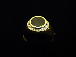 Златен мъжки пръстен, 3.78гр. ,Бургас