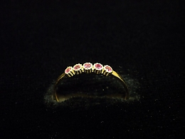 Златен дамски пръстен, 0.8гр. ,Бургас