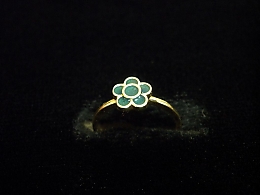 Златен дамски пръстен, 0.99гр. ,Бургас