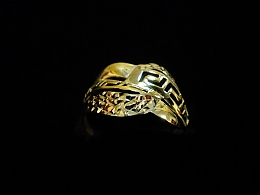 Златен дамски пръстен, 1.61гр. ,Несебър
