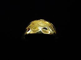 Златен дамски пръстен, 1.28гр. ,Поморие