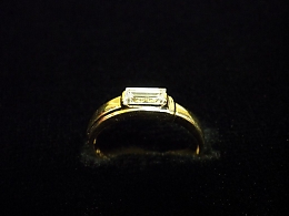 Златен дамски пръстен, 1.89гр. ,Бургас