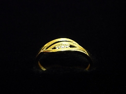 Златен дамски пръстен, 1.66гр. ,Несебър
