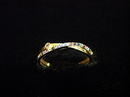 Златен дамски пръстен, 1.41гр. ,Бургас