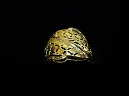 Златен дамски пръстен, 1.91гр. ,Бургас