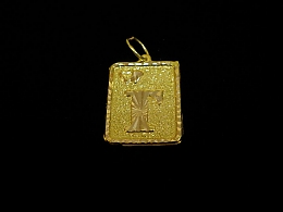 Златна буква, златни букви, 0.58гр. ,Нова Загора