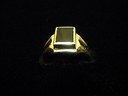 Златен мъжки пръстен, 3.69гр. ,Бургас
