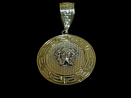 Златен медальон, 3.47гр. ,Сливен