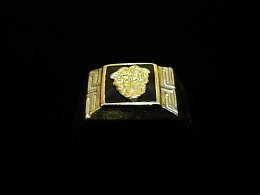 Златен мъжки пръстен, 7.71гр. ,Бургас
