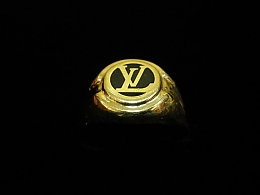 Златен мъжки пръстен, 3.43гр. ,Бургас