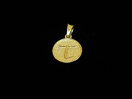 Златна буква, златни букви, 0.73гр. ,Айтос
