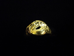 Златен дамски пръстен, 1.54гр. ,Бургас