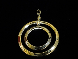 Златен медальон, 2.93гр. ,Карнобат