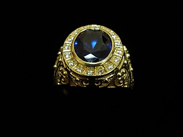 Златен мъжки пръстен, 7.87гр. ,Карнобат