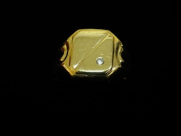 Златен мъжки пръстен, 5.2гр. ,Средец