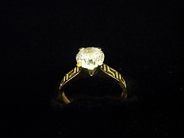 Златен дамски пръстен, 1.95гр. ,Сливен