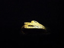 Златен дамски пръстен, 1.4гр. ,Средец
