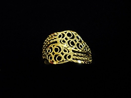 Златен дамски пръстен, 2.04гр. ,Айтос
