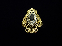 Златен дамски пръстен, 2.93гр. ,Бургас