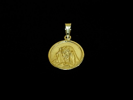 Златен медальон, 1.39гр. ,Бургас