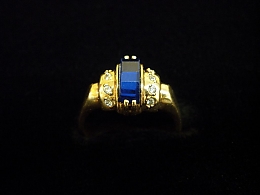 Златен дамски пръстен, 4.04гр. ,Бургас