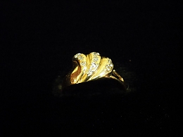 Златен дамски пръстен, 2.68гр. ,Бургас