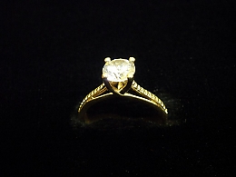 Златен дамски пръстен, 1.99гр. ,Бургас