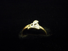 Златен дамски пръстен, 1.46гр. ,Средец