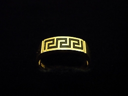 Златен мъжки пръстен, 3.77гр. ,Бургас