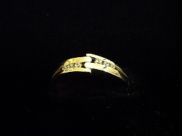 Златен дамски пръстен, 2.72гр. ,Ямбол