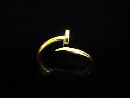 Златен дамски пръстен, 1.73гр. ,Ямбол