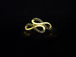 Златен дамски пръстен, 1.73гр. ,Бургас