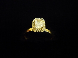 Златен дамски пръстен, 1.83гр. ,Нова Загора