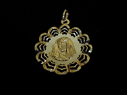 Златен медальон, 1.88гр. ,Бургас